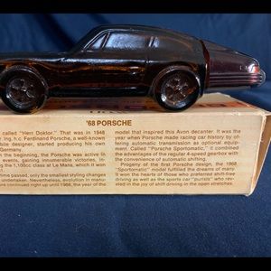 Avon 68 Porsche decanter